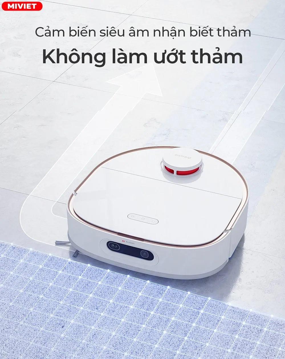 Nhận biết thảm bằng sóng siêu âm