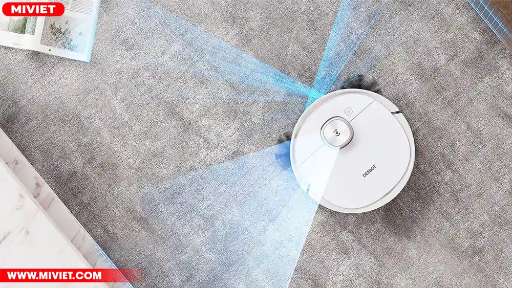Robot hút bụi lau nhà Ecovacs Deebot T9 Giải pháp làm sạch hoàn hảo, tối ưu dành riêng cho căn nhà của bạn