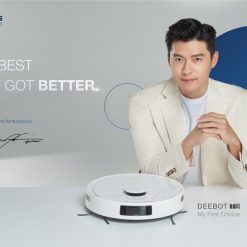 Robot hút bụi lau nhà Ecovacs Deebot T9 huynbin ecovacs t9