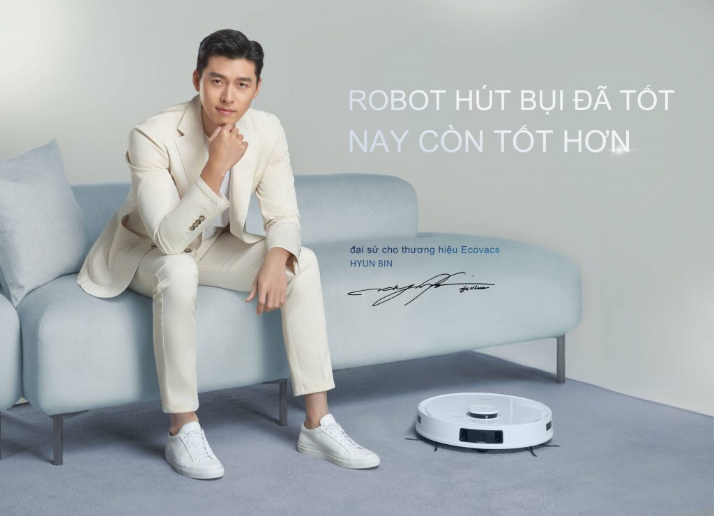 Robot hút bụi lau nhà Ecovacs Deebot T9 T9 huynbin