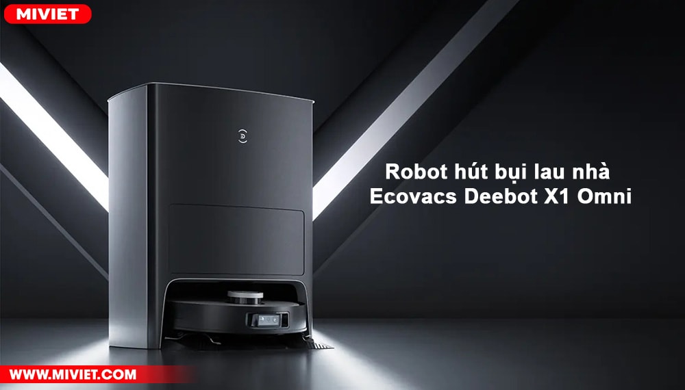 Robot hút bụi lau nhà Ecovacs Deebot X1 Omni