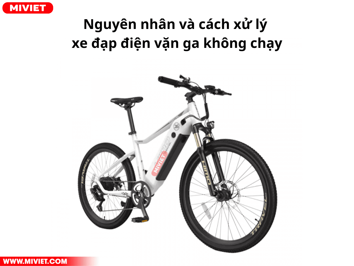 4 nguyên nhân và cách xử lý xe đạp điện vặn ga không chạy