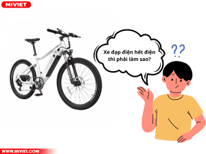 Cách xử lý sự cố xe đạp điện hết điện giữa đường