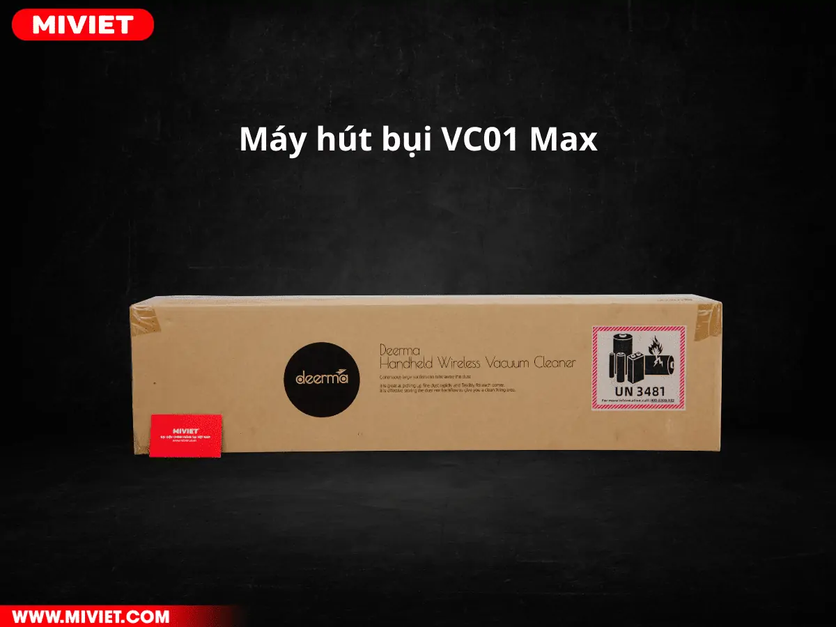 Máy Hút Bụi Lau Nhà Không Dây Deerma VC01 Max - BH 6 Tháng Máy hút bụi lau nhà không dây Deerma VC01 Max