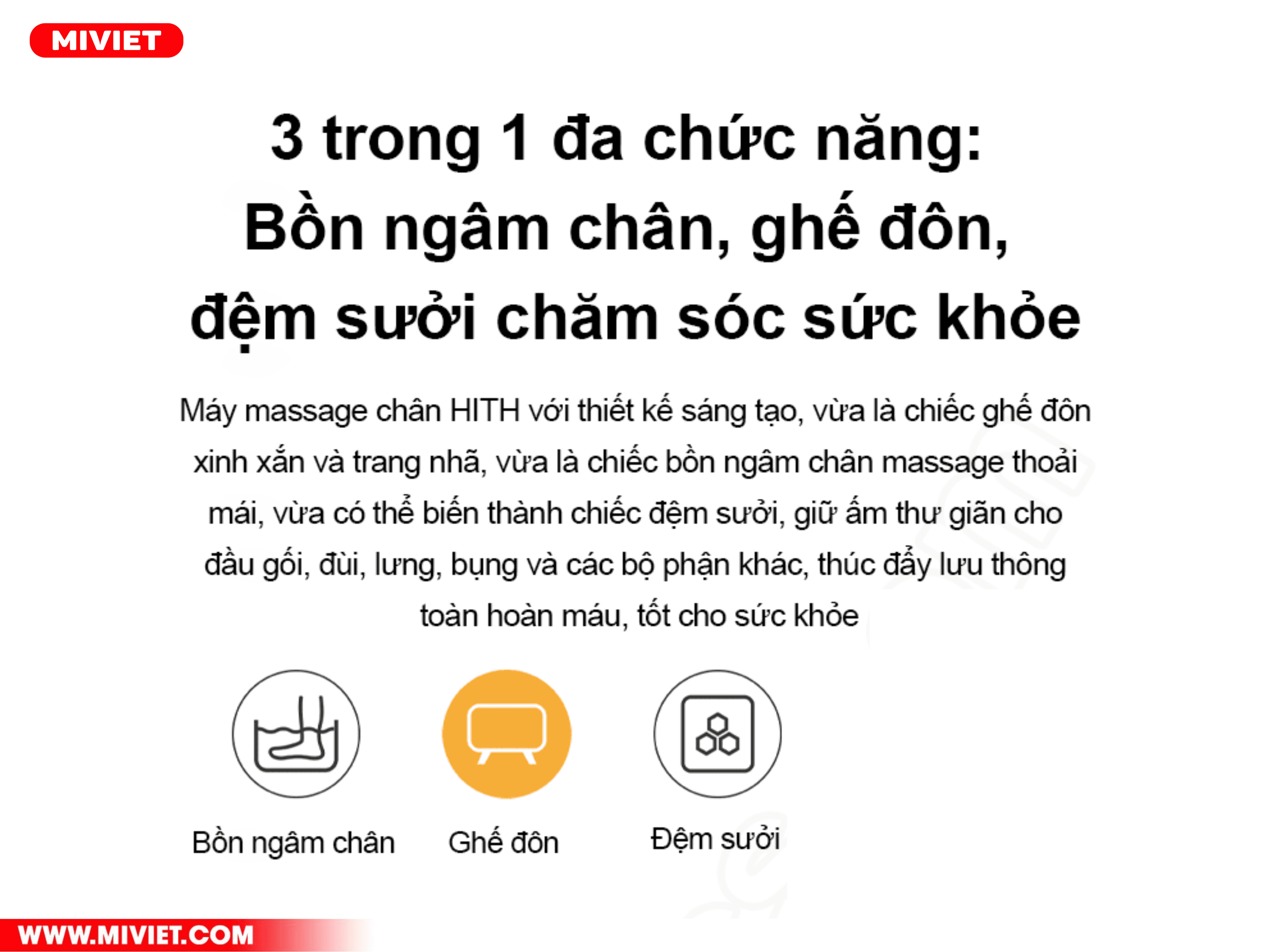 Máy massage ngâm chân Xiaomi HITH ZMZ-X5 - Chính hãng Máy massage ngâm chân Xiaomi HITH ZMZ-X5