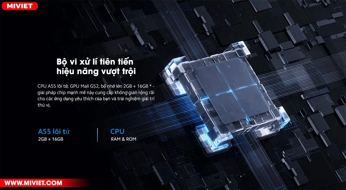 Bộ vi xử lí tiên tiến, hiệu năng vượt trội