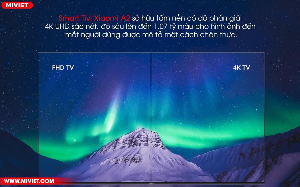 Màn hình UHD 4K cho trải nghiệm chân thật hoàn hảo