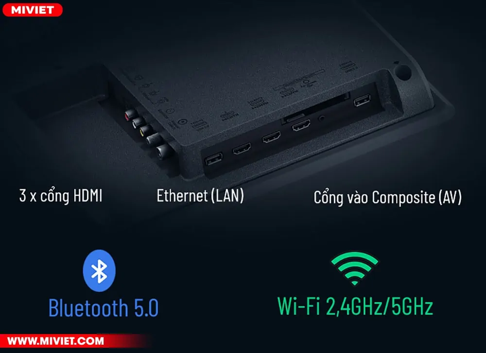 Đa dạng các cổng kết nối ngoại vi