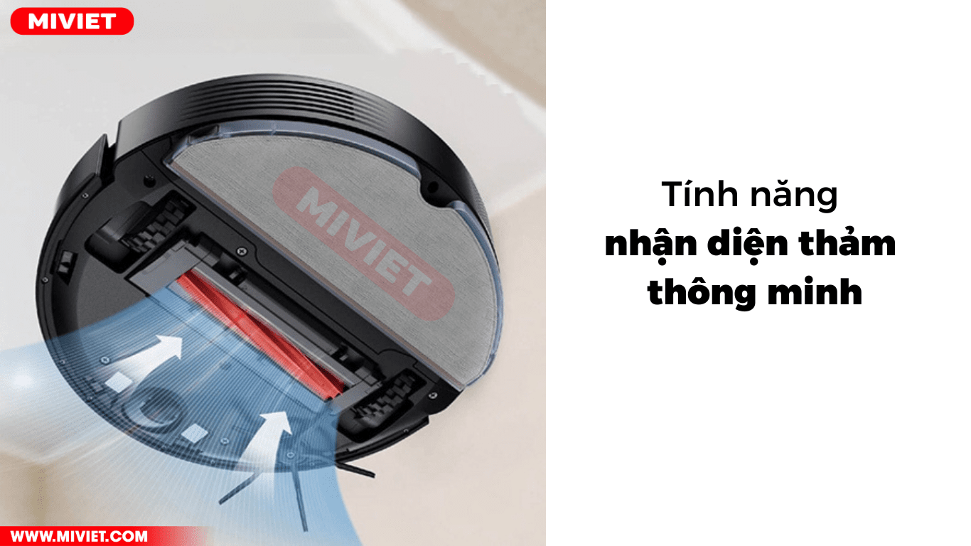 Tính năng nhận diện thảm thông minh của Dream Z10 Pro và Roborock Q7 Max