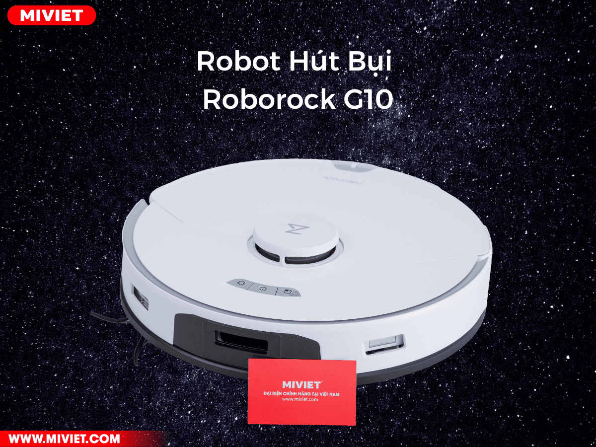 So sánh robot hút bụi Dreame W10 và Roborock G10 Robot hút bụi Dreame W10