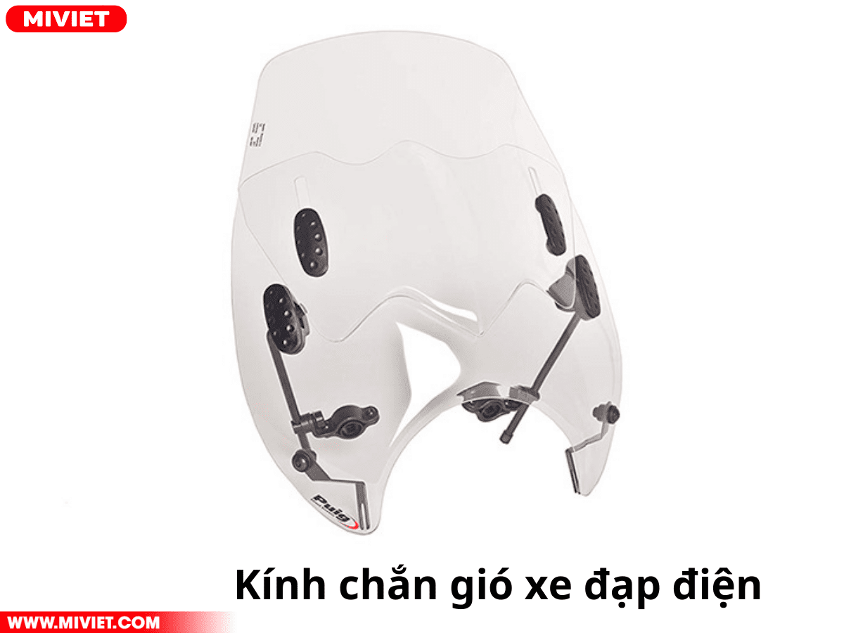 Kính chắn gió của xe đạp điện