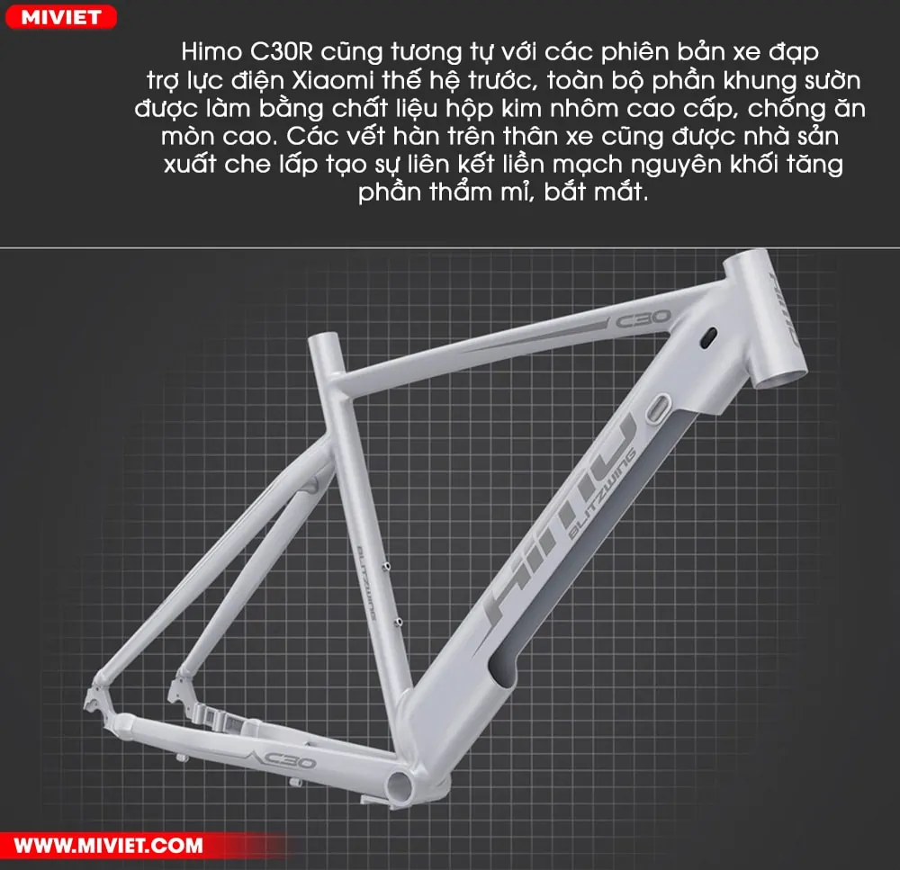 Thiết kế mạnh mẽ, bộ khung sườn chắc chắn