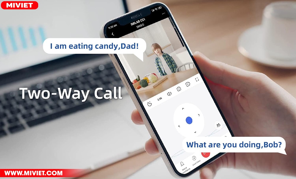 Đàm thoại 2 chiều nhanh chóng