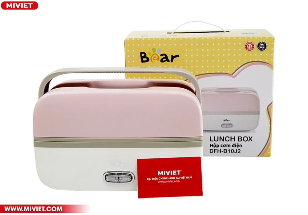 Hộp cơm điện cầm tay đa năng Bear DFH-B10J2