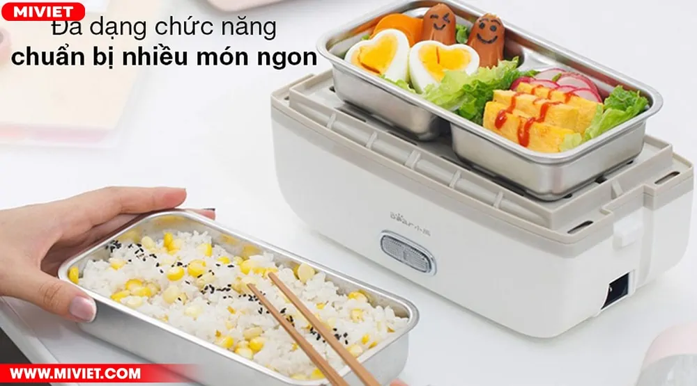 Vừa nấu chín vừa có thể hâm nóng thức ăn