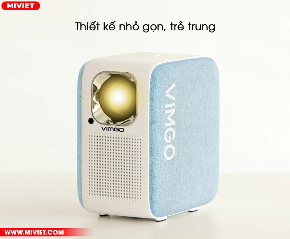 Máy chiếu Vimgo P10 Full HD - 2022 Máy chiếu mini Vimgo P10 sở hữu thiết kế trẻ trung, bắt mắt