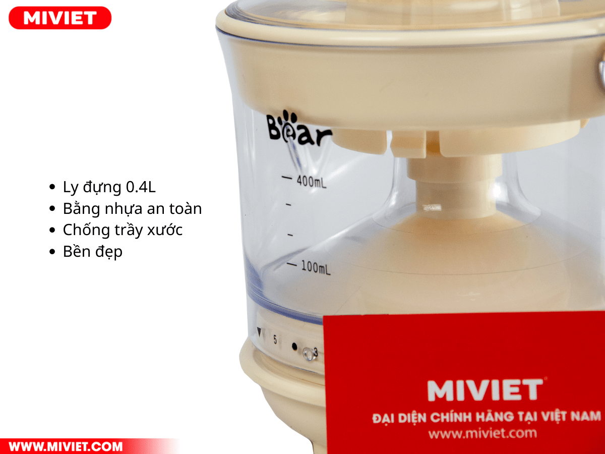 Máy vắt cam tự động Bear CZJ-A04B1 - Tiếng Anh - HDSD Tiếng Việt Máy vắt cam tự động Bear CZJ-A04B1
