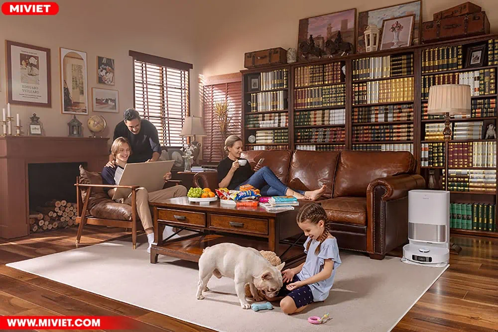 Robot hút bụi lau nhà Dreame L10S Ultra - Quốc Tế - Bản Tiêu Chuẩn Dreame L10S Ultra làm việc độc lập, tiết kiệm thời gian