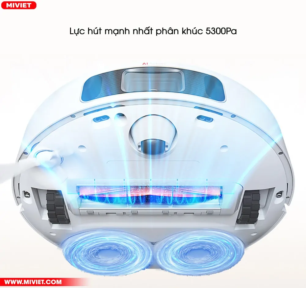 Robot hút bụi lau nhà Dreame L10S Ultra - Quốc Tế - Bản Tiêu Chuẩn Lực hút mạnh nhất phân khúc 5300Pa