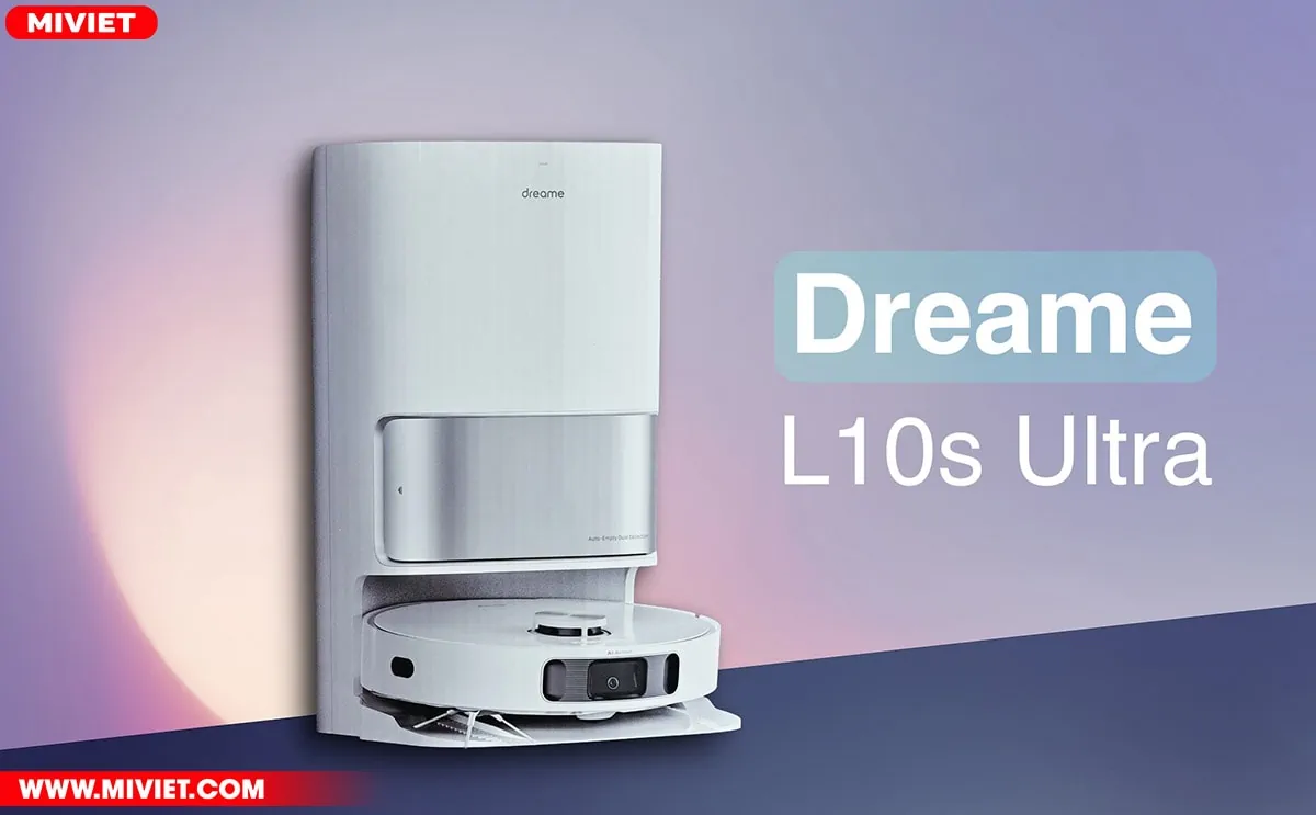 Robot hút bụi lau nhà Dreame L10S Ultra - Quốc Tế - Bản Tiêu Chuẩn Robot hút bụi lau nhà Dreame L10S Ultra