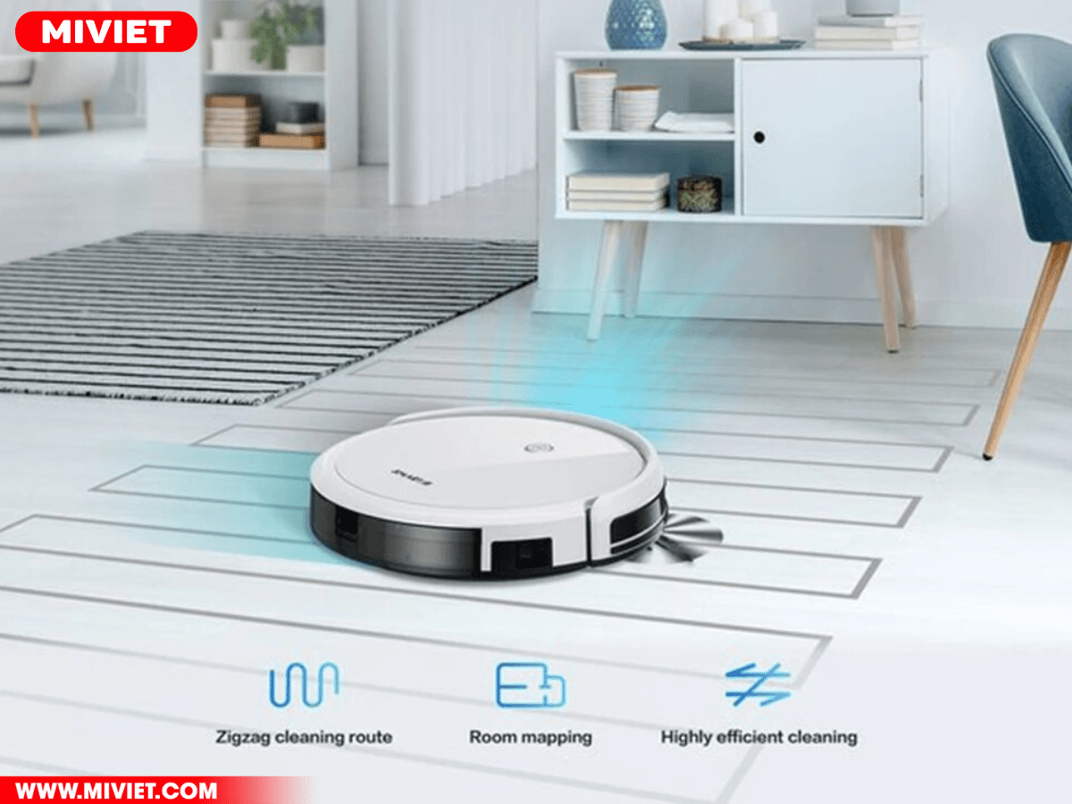 Robot hút bụi lau nhà Smart AI G50