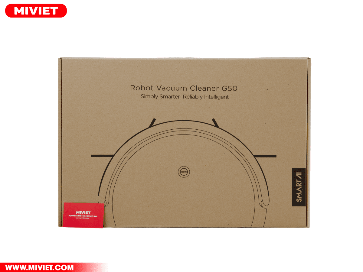 Robot hút bụi lau nhà Smart AI G50