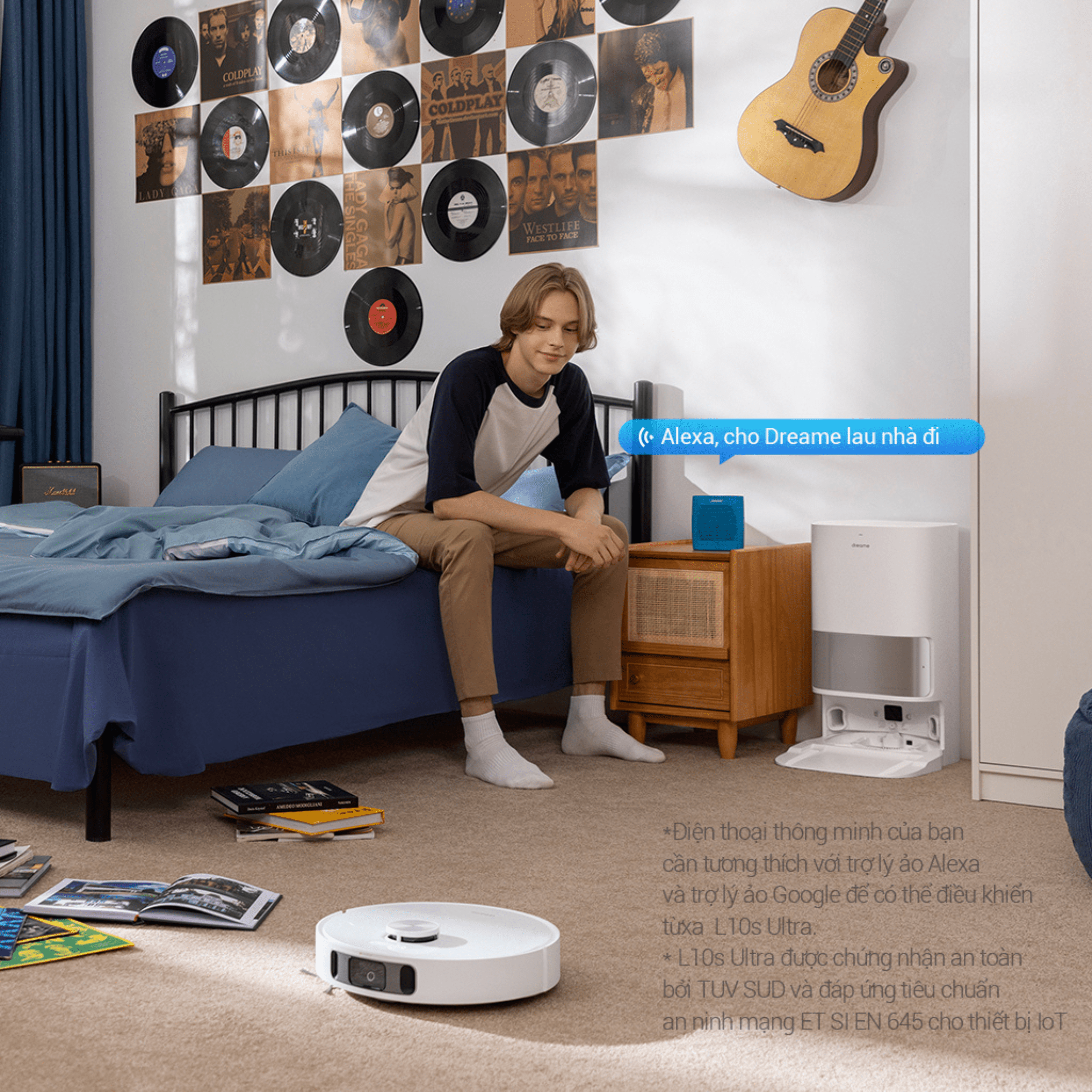 Robot hút bụi lau nhà Dreame L10S Ultra - Quốc Tế - Bản Tiêu Chuẩn Robot hút bụi lau nhà Dreame L10S Ultra - Quốc Tế - Bản Tiêu Chuẩn - Ảnh 14