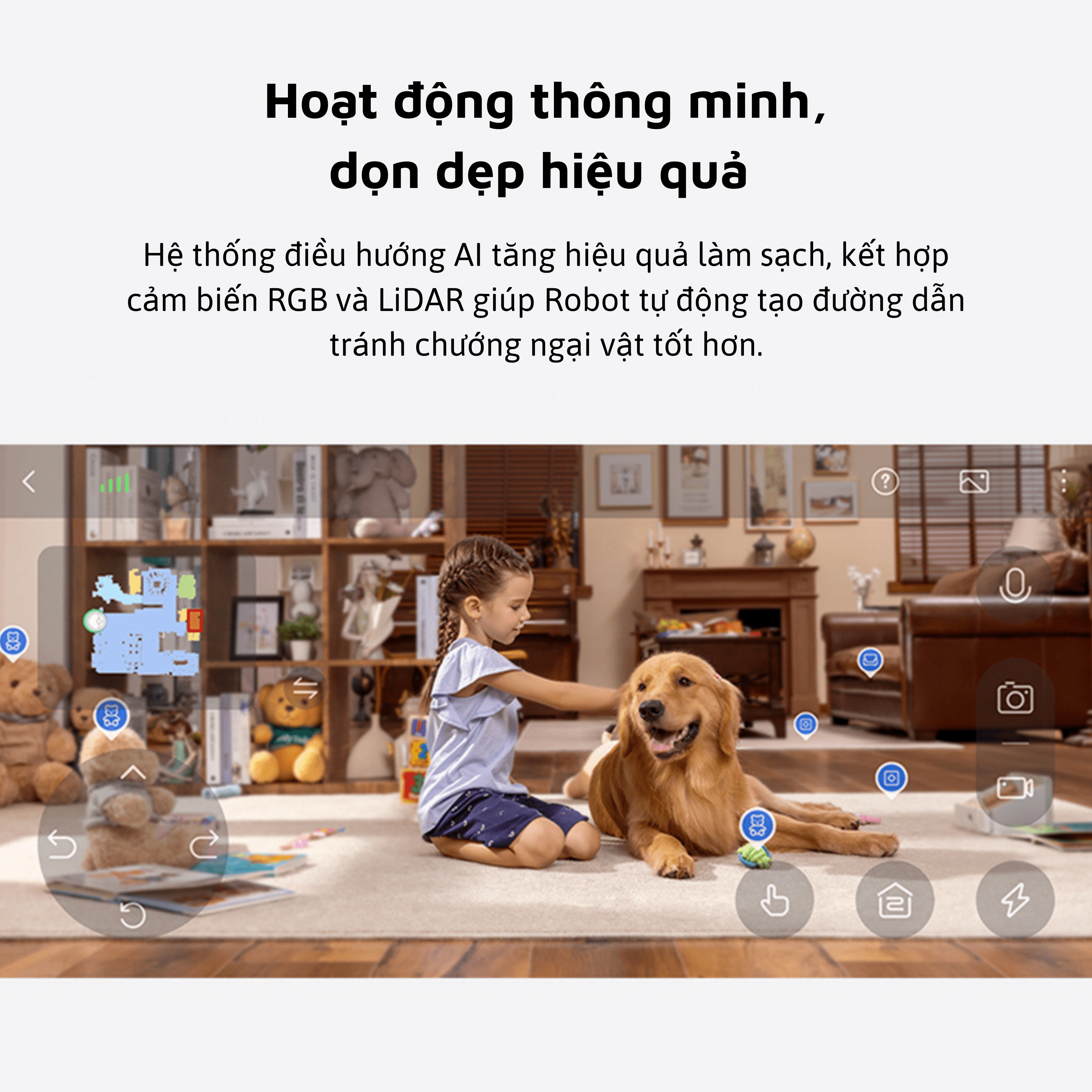 Robot hút bụi lau nhà Dreame L10S Ultra - Quốc Tế - Bản Tiêu Chuẩn Robot hút bụi lau nhà Dreame L10S Ultra - Quốc Tế - Bản Tiêu Chuẩn - Ảnh 9