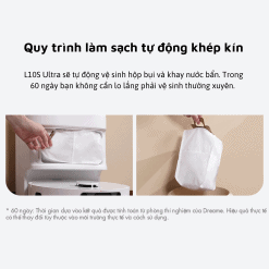 Robot hút bụi lau nhà Dreame L10S Ultra - Quốc Tế - Bản Tiêu Chuẩn Robot hút bụi lau nhà Dreame L10S Ultra - Quốc Tế - Bản Tiêu Chuẩn