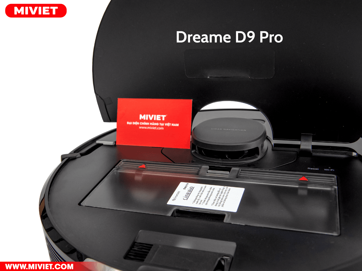 Hộp chứa bụi của Dreame D9 Pro