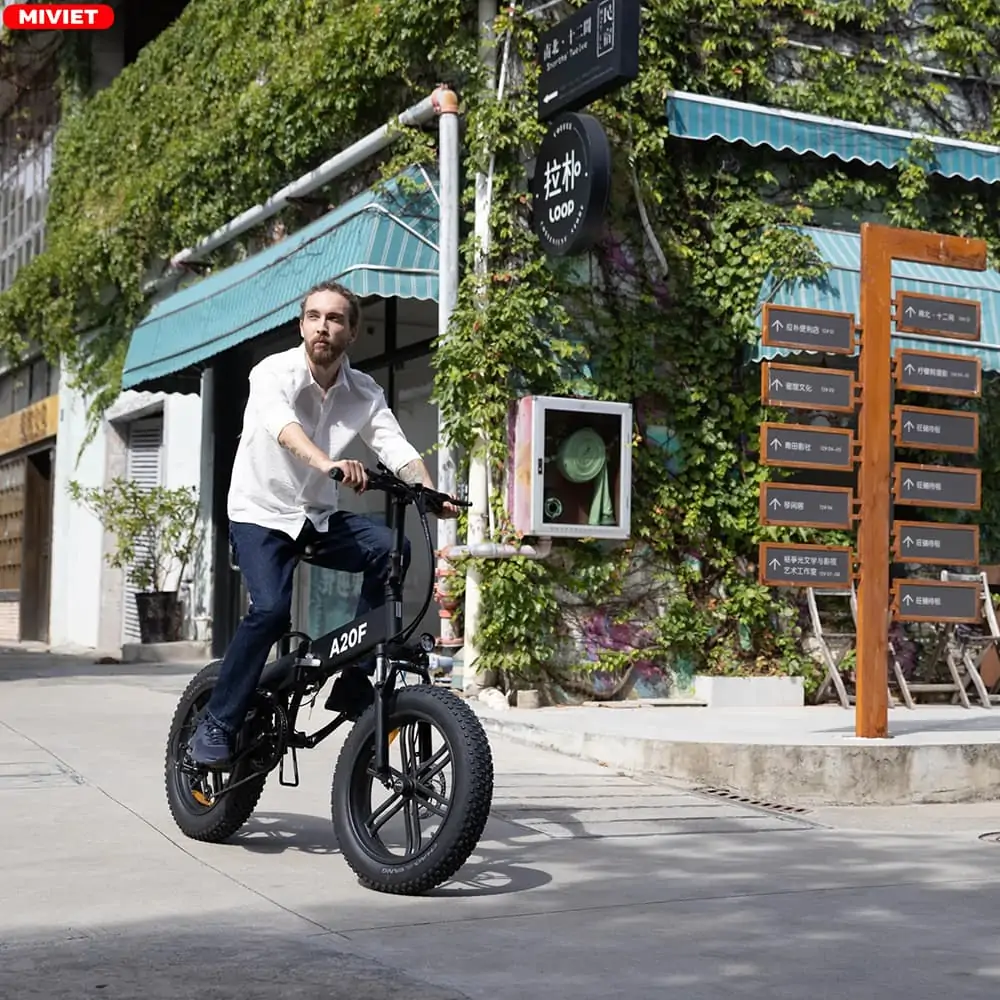 Xe đạp trợ lực điện địa hình ADO A20FXE