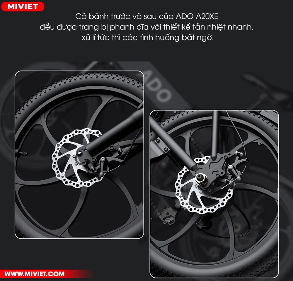 Phanh đĩa cơ, má phanh kép