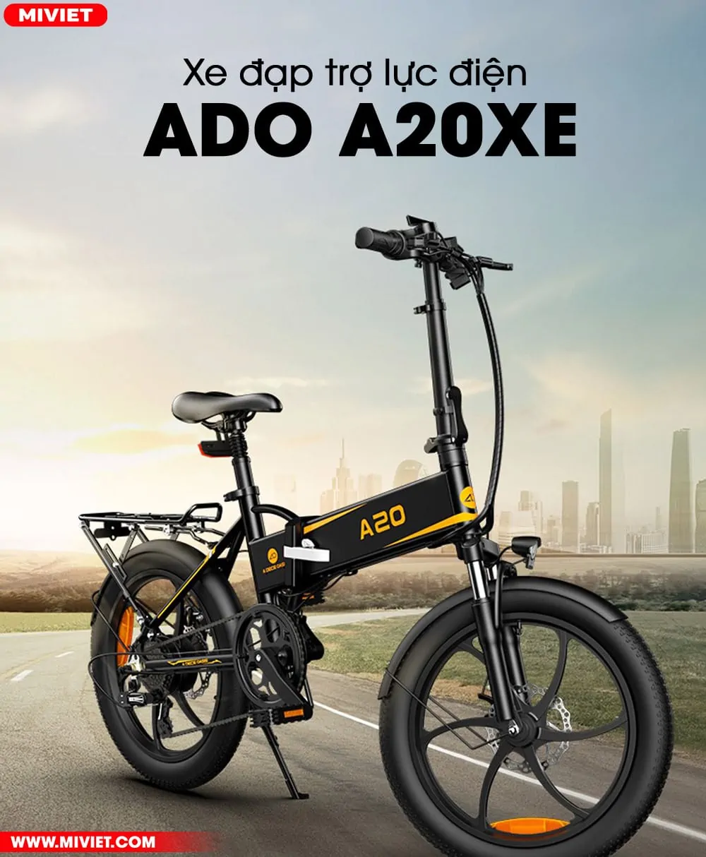 Xe đạp trợ lực điện ADO A20XE