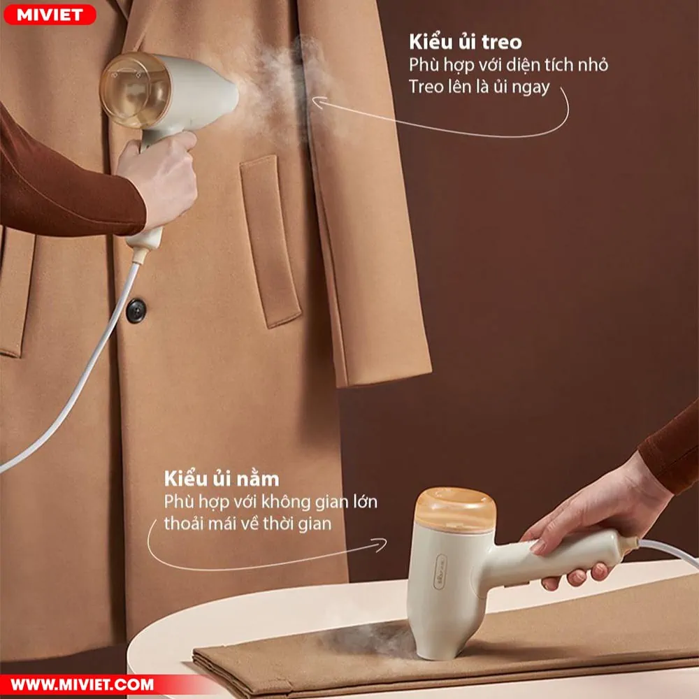 Bàn ủi Bear GTJ-B10S1 có thể sử dụng để ủi đứng hoặc nằm