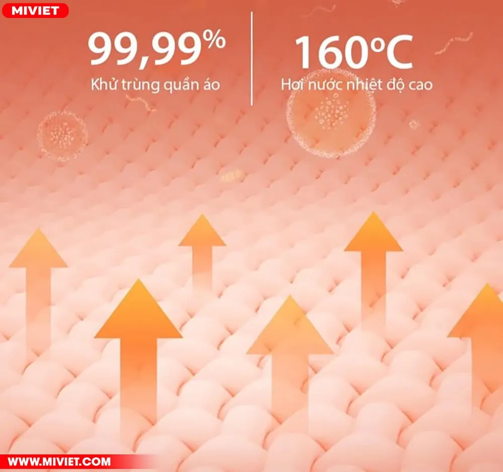 Loại bỏ vi khuẩn, nấm mốc, các tác nhân gây hại trên quần áo