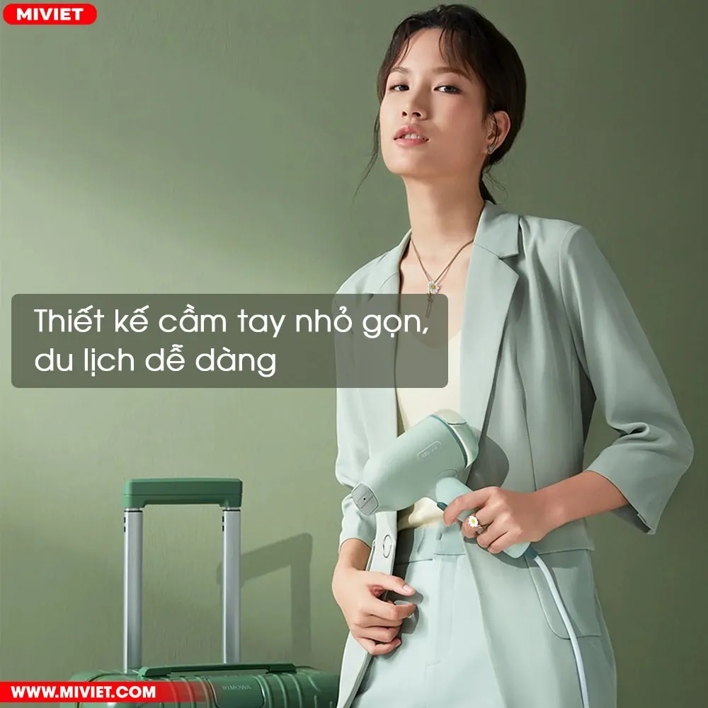 Thiết kế cầm tay nhỏ gọn, du lịch dễ dàng