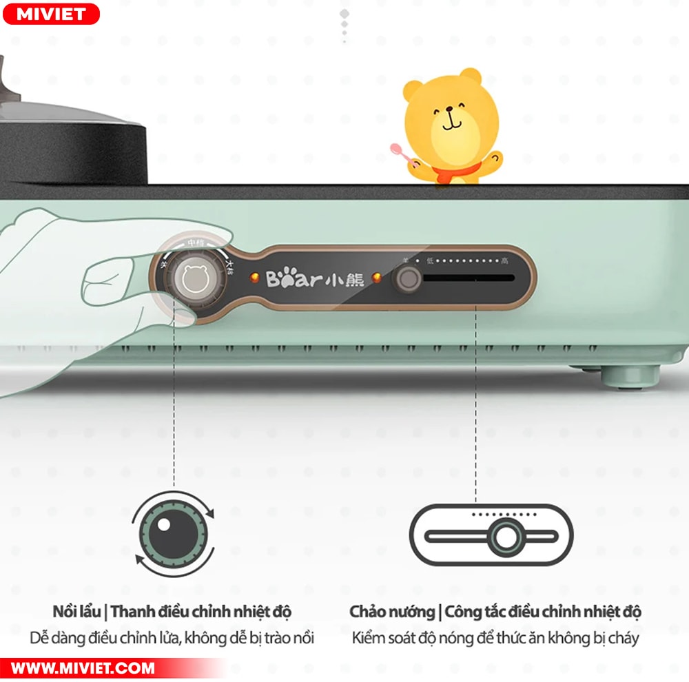 Điều chỉnh nhiệt độ độc lập