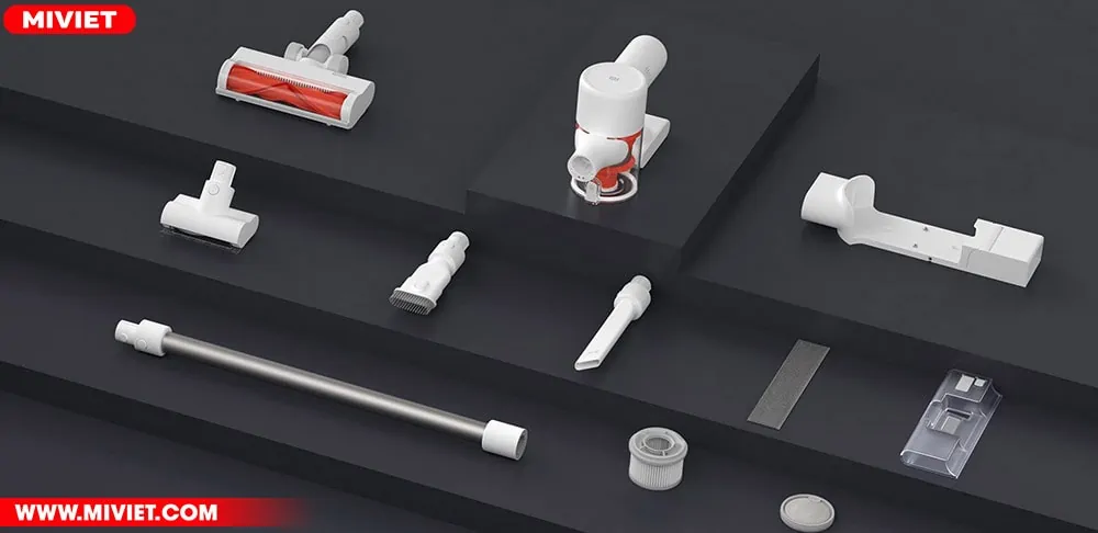 Bộ sản phẩm đầy đủ Xiaomi Mi Vacuum Cleaner G10