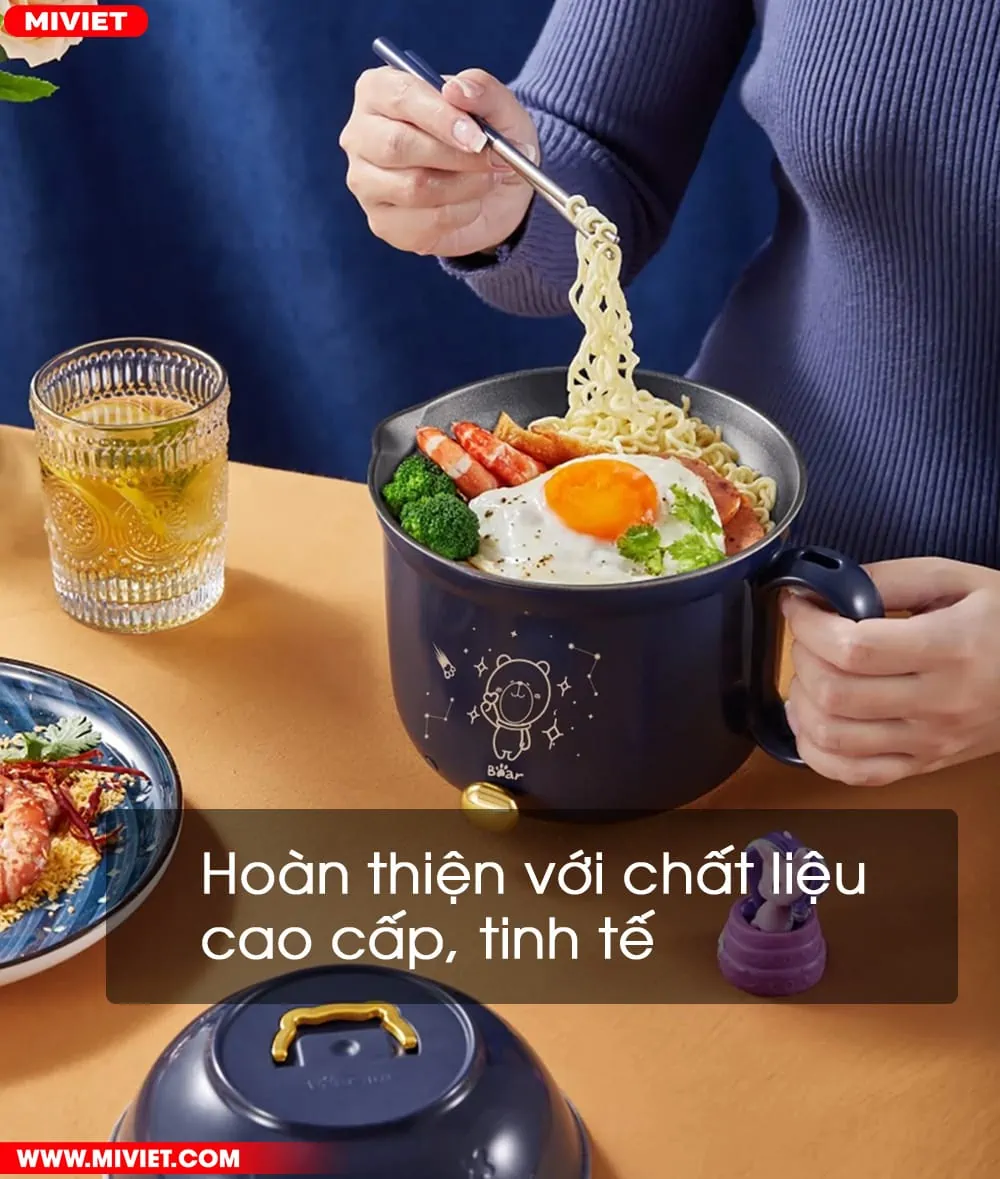 Hoàn thiện với chất liệu cao cấp, tinh tế