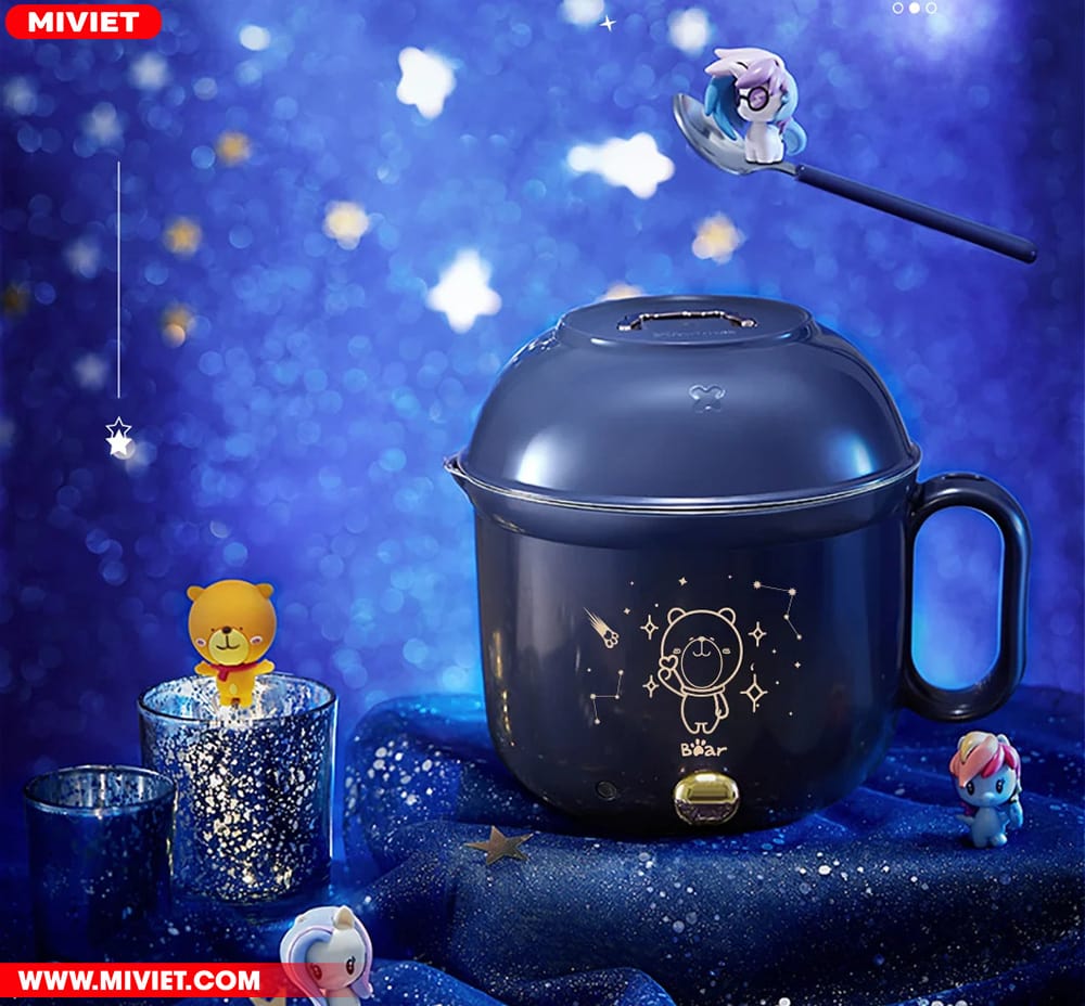 Nồi điện đa năng Bear DRG-E12A1 - Tiếng Anh - HDSD Tiếng Việt Nồi điện đa năng Bear DRG-E12A1 - Chính hãng