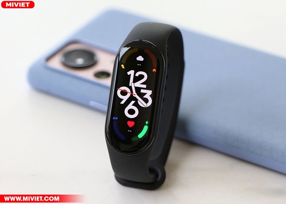 Vòng đeo tay thông minh Xiaomi Mi Band 7 - Phiên bản quốc tế Hiển thị thông báo không độ trễ với Bluetooth 5.2