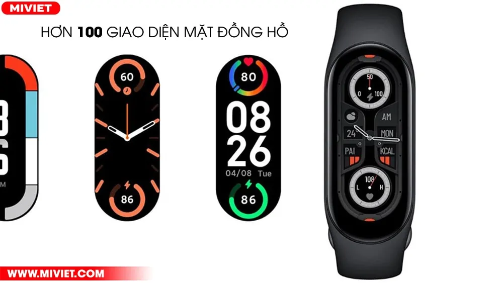 Hơn 100 giao diện mặt đồng hồ tùy chỉnh