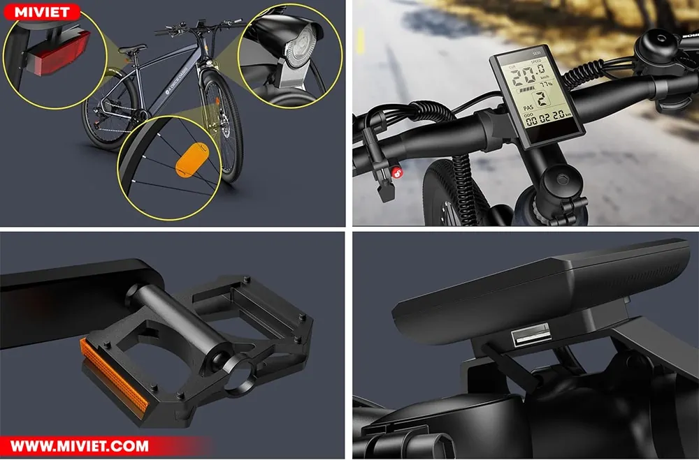 Một số phụ kiện an toàn theo xe