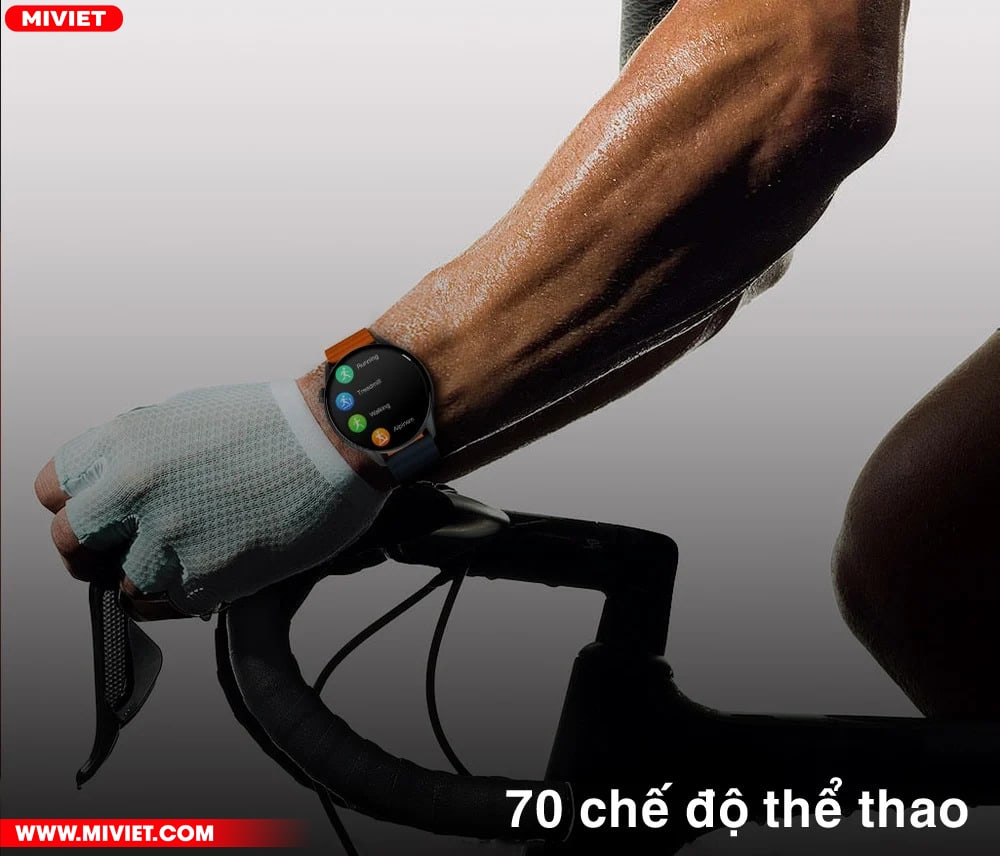 70 chế độ luyện tập thể thao chuyên nghiệp được tích hợp
