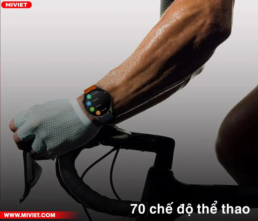 Đồng hồ Kieslect Smart Calling Watch KR Pro 70 chế độ luyện tập thể thao chuyên nghiệp được tích hợp