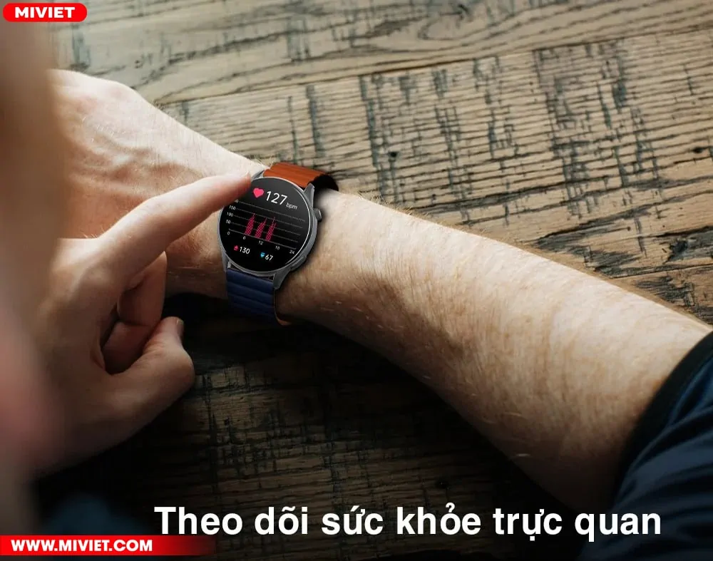 Đồng hồ Kieslect Smart Calling Watch KR Pro Giám sát sức khỏe an tâm mọi lúc, mọi nơi