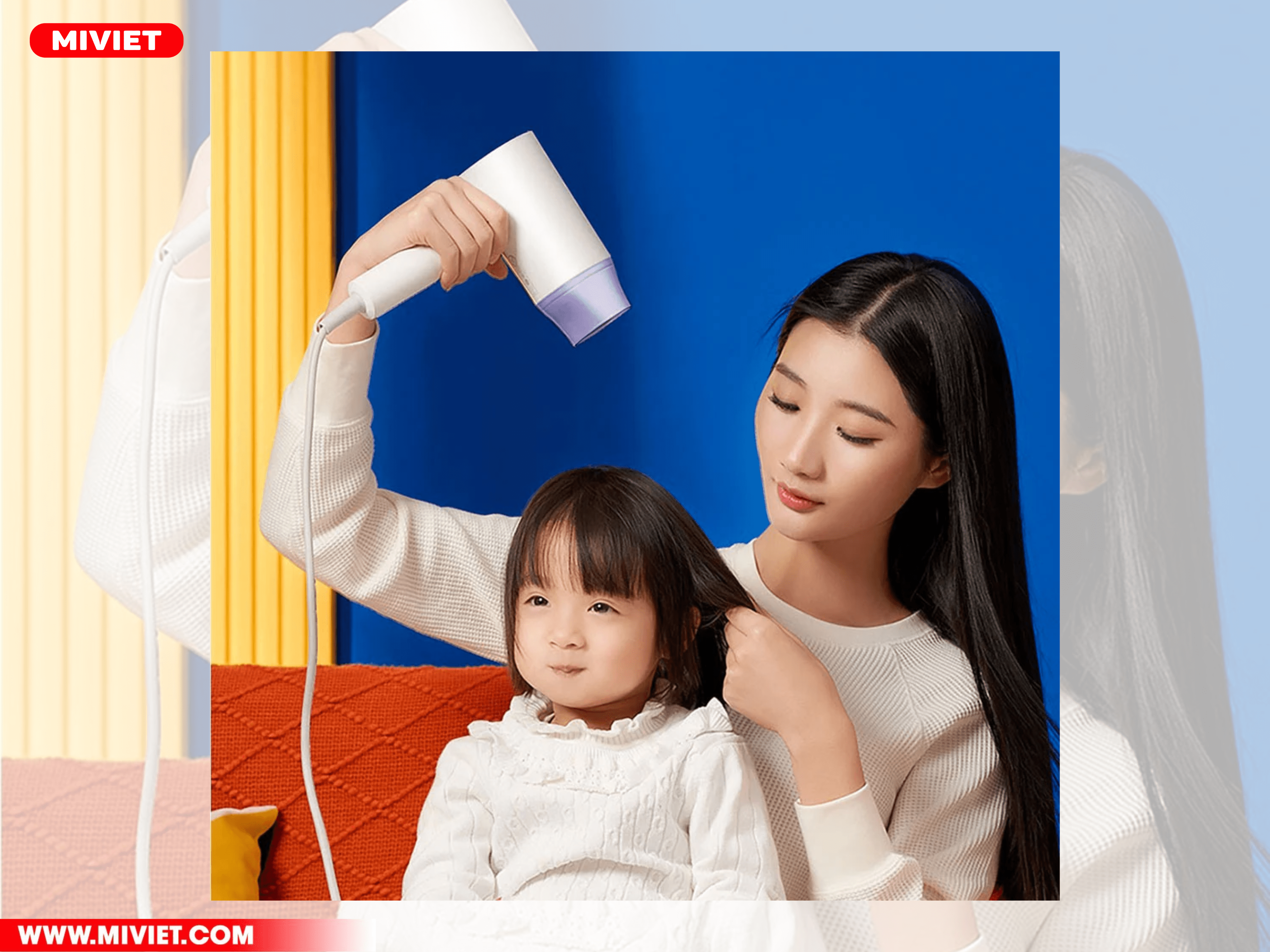 Máy sấy tóc ShowSee A4-W có cầu chì độ nhạy cao