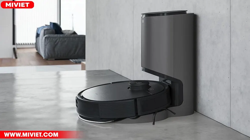 Robot hút bụi lau nhà Ecovacs Deebot Ozmo T8 AIVI Plus - Phiên bản quốc tế