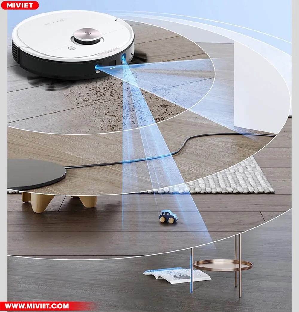 Robot hút bụi lau nhà Ecovacs Deebot Ozmo T8 Max Plus