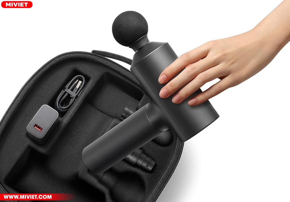 Súng massage Xiaomi Fascial Gun Bộ sản phẩm Súng massage Xiaomi Fascia Gun EU